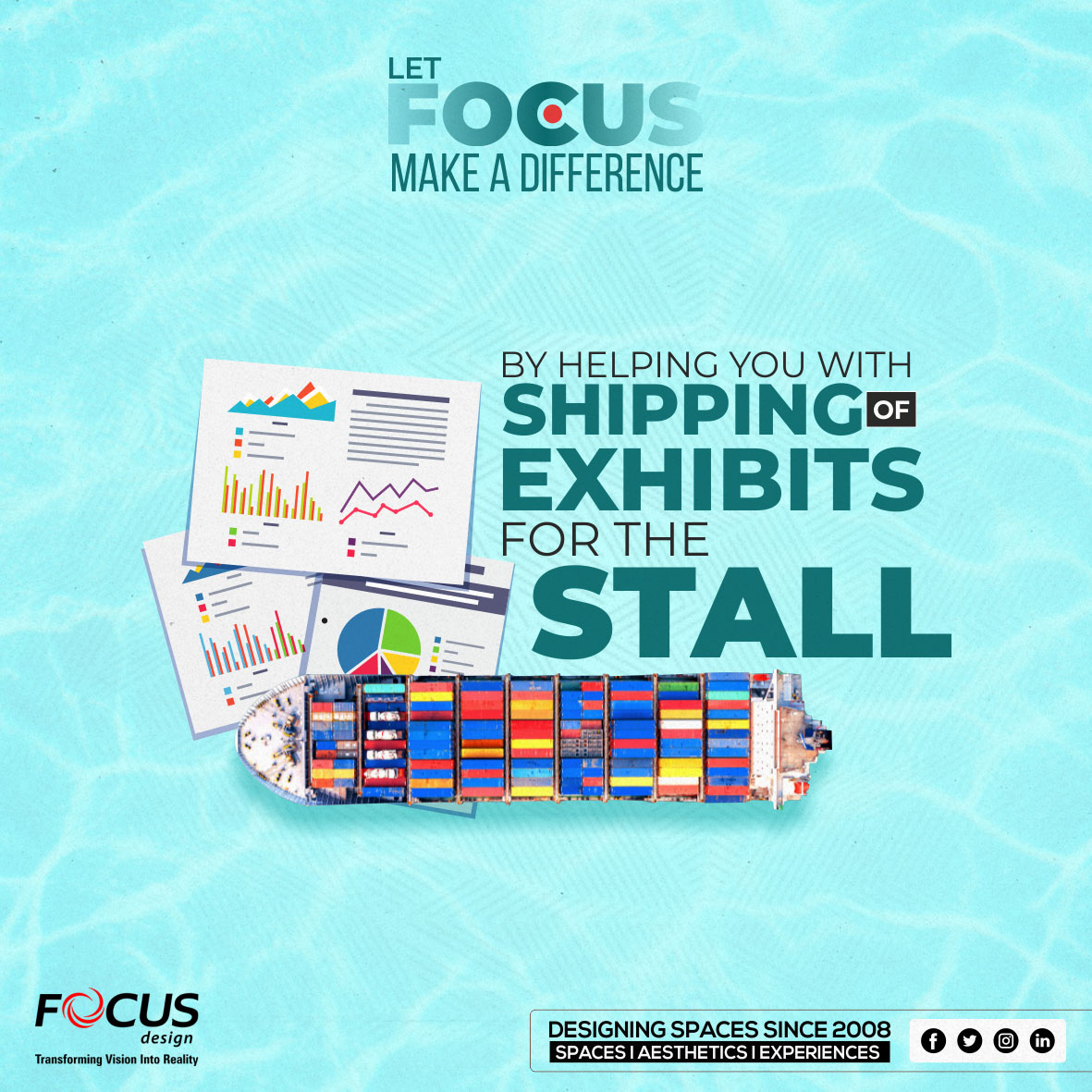 Stall Design - Shipping Exhibits for Stall